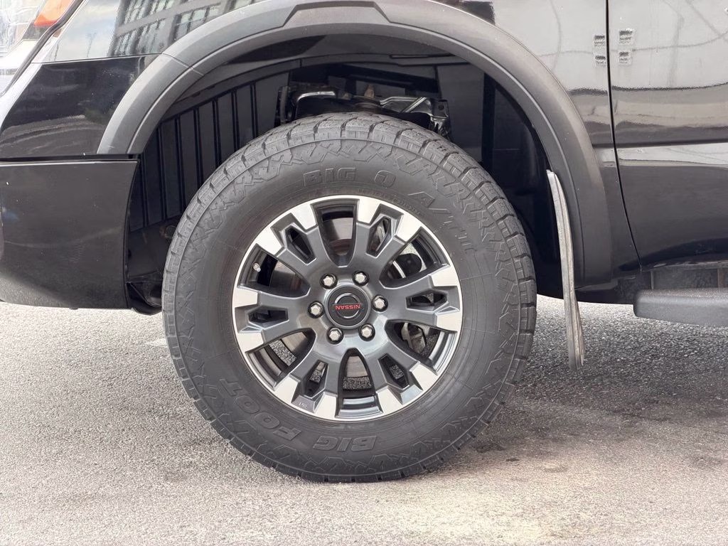 2020 Super Black Nissan Titan XD PRO-4X 4X4 Truck