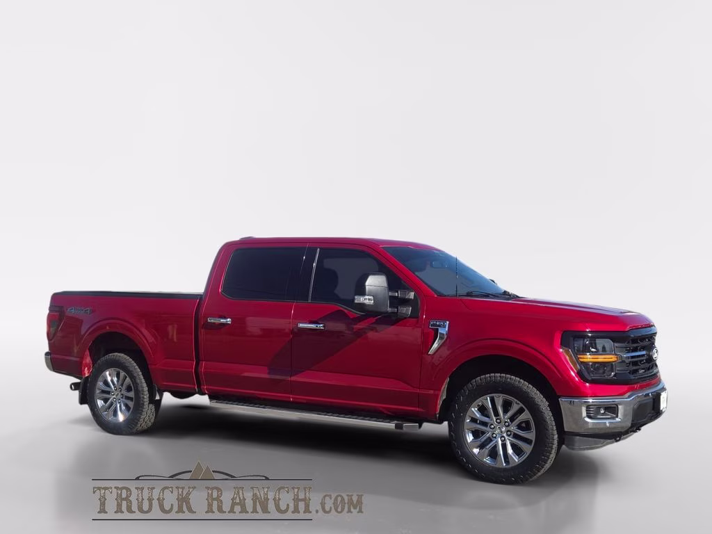 2024 Red Metallic Ford F-150 XLT 4X4 Truck