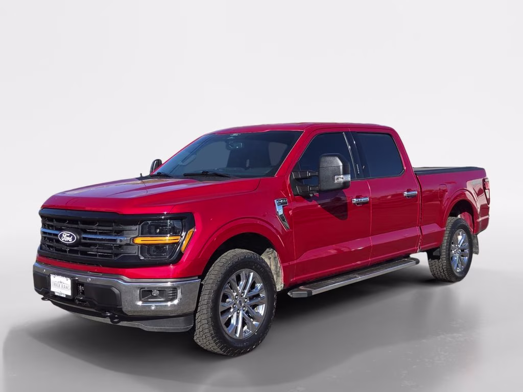 2024 Red Metallic Ford F-150 XLT 4X4 Truck