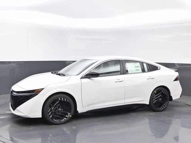 2026 Aspen White Tricoat Nissan Sentra SR FWD Sedan