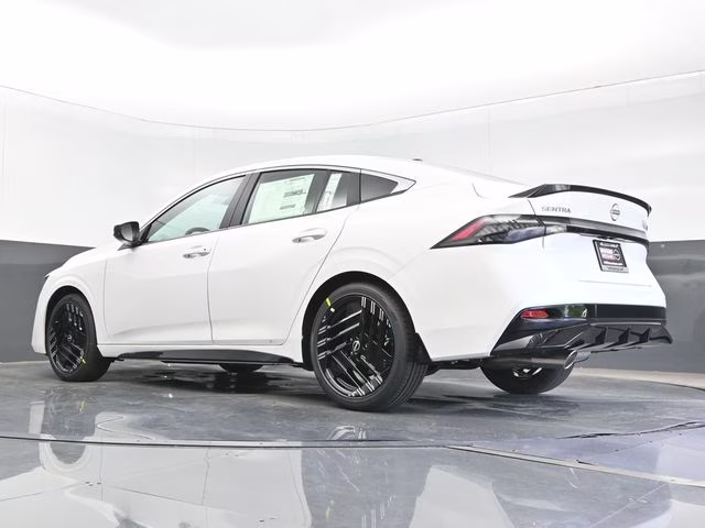 2026 Aspen White Tricoat Nissan Sentra SR FWD Sedan
