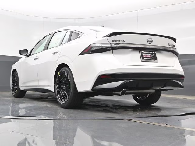 2026 Aspen White Tricoat Nissan Sentra SR FWD Sedan