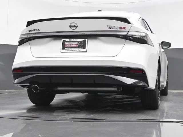 2026 Aspen White Tricoat Nissan Sentra SR FWD Sedan
