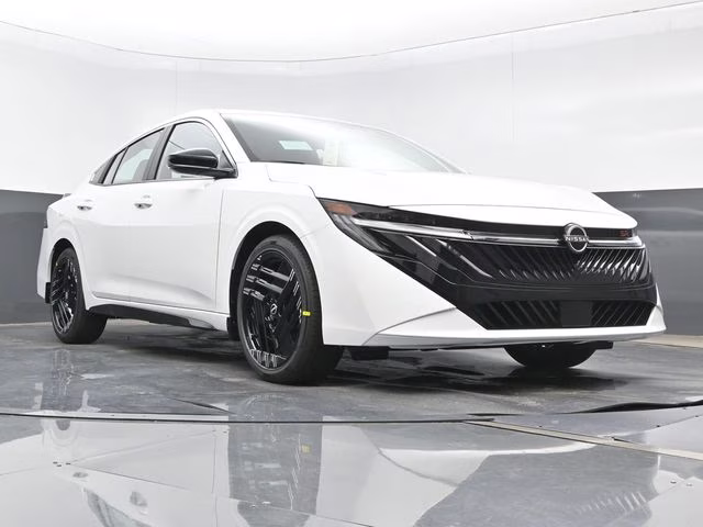 2026 Aspen White Tricoat Nissan Sentra SR FWD Sedan