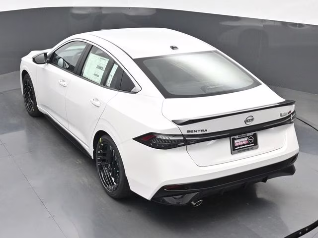 2026 Aspen White Tricoat Nissan Sentra SR FWD Sedan