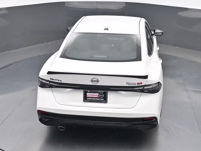 2026 Aspen White Tricoat Nissan Sentra SR FWD Sedan
