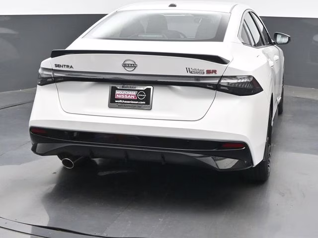 2026 Aspen White Tricoat Nissan Sentra SR FWD Sedan