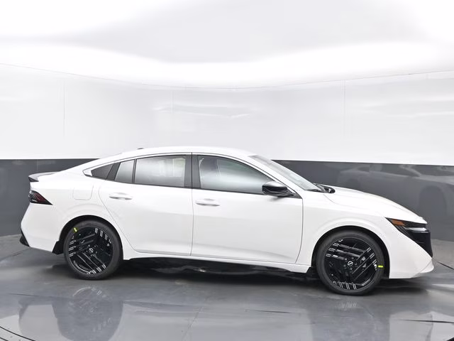 2026 Aspen White Tricoat Nissan Sentra SR FWD Sedan