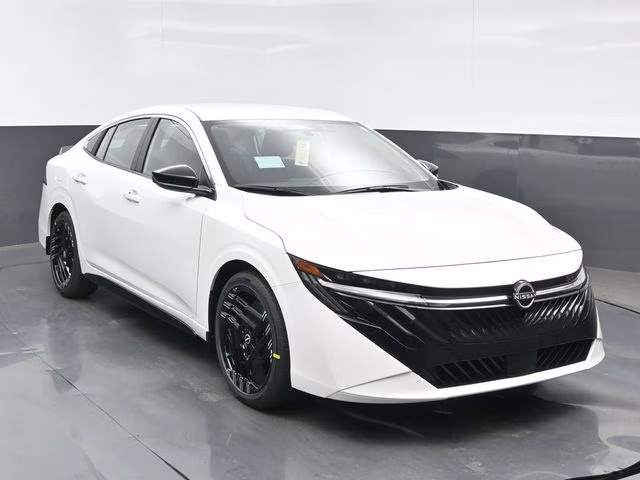 2026 Aspen White Tricoat Nissan Sentra SR FWD Sedan