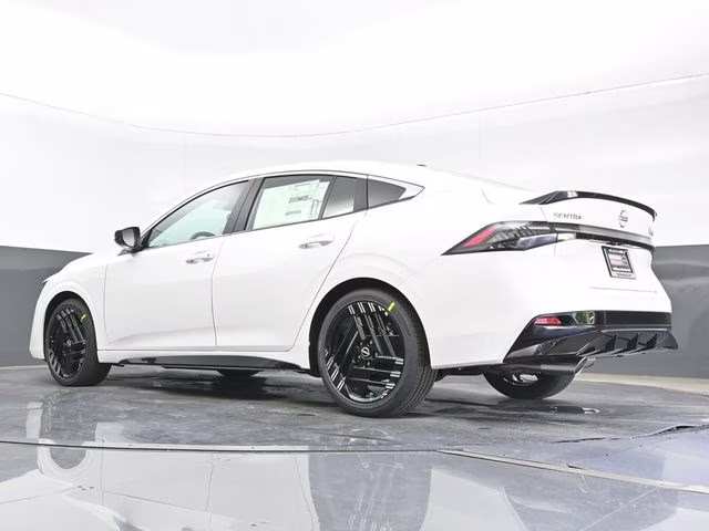 2026 Aspen White Tricoat Nissan Sentra SR FWD Sedan