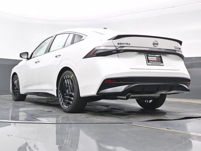 2026 Aspen White Tricoat Nissan Sentra SR FWD Sedan