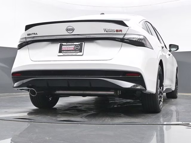 2026 Aspen White Tricoat Nissan Sentra SR FWD Sedan