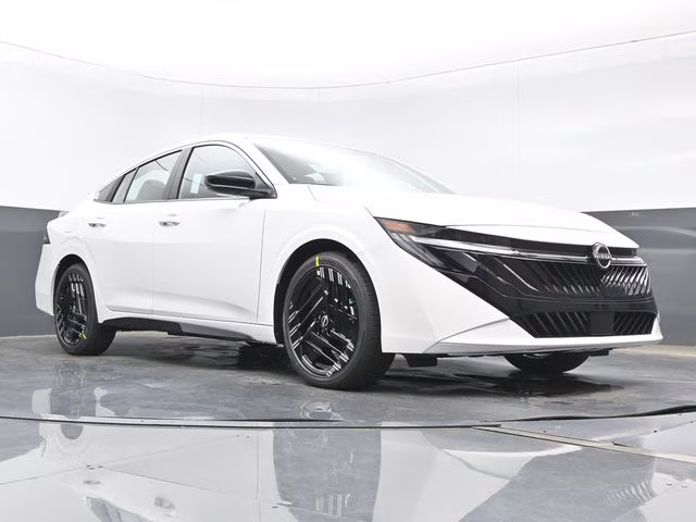 2026 Aspen White Tricoat Nissan Sentra SR FWD Sedan