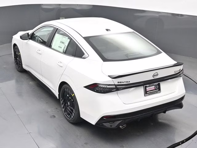 2026 Aspen White Tricoat Nissan Sentra SR FWD Sedan