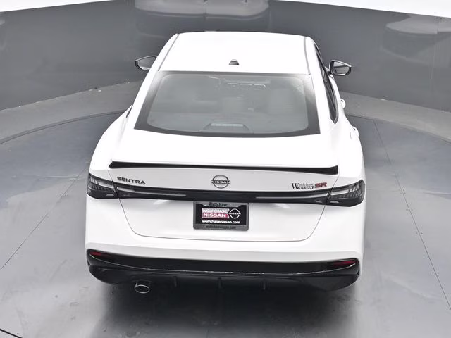 2026 Aspen White Tricoat Nissan Sentra SR FWD Sedan