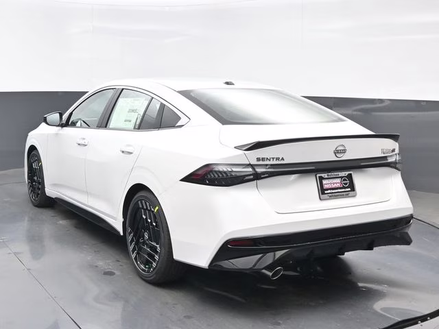 2026 Aspen White Tricoat Nissan Sentra SR FWD Sedan