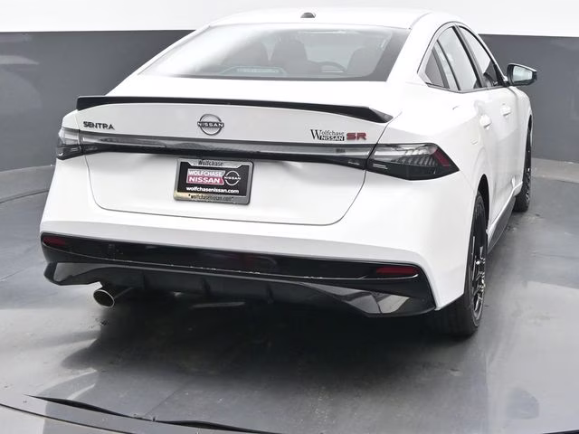2026 Aspen White Tricoat Nissan Sentra SR FWD Sedan