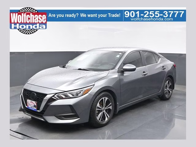 2022 Gun Metallic Nissan Sentra SV FWD Sedan