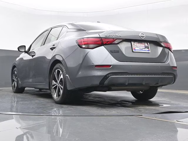 2022 Gun Metallic Nissan Sentra SV FWD Sedan