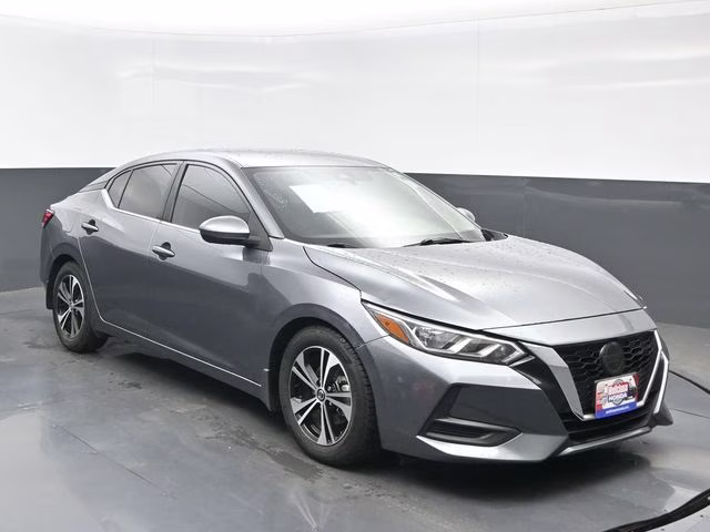 2022 Gun Metallic Nissan Sentra SV FWD Sedan