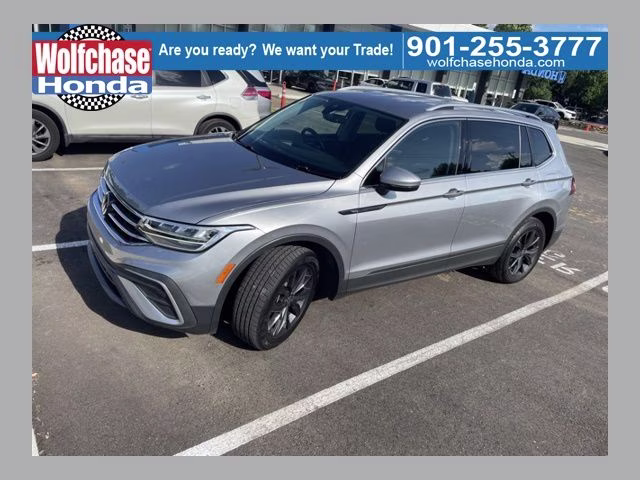 2022 Pyrite Silver Metallic Volkswagen Tiguan 2.0T SE FWD SUV