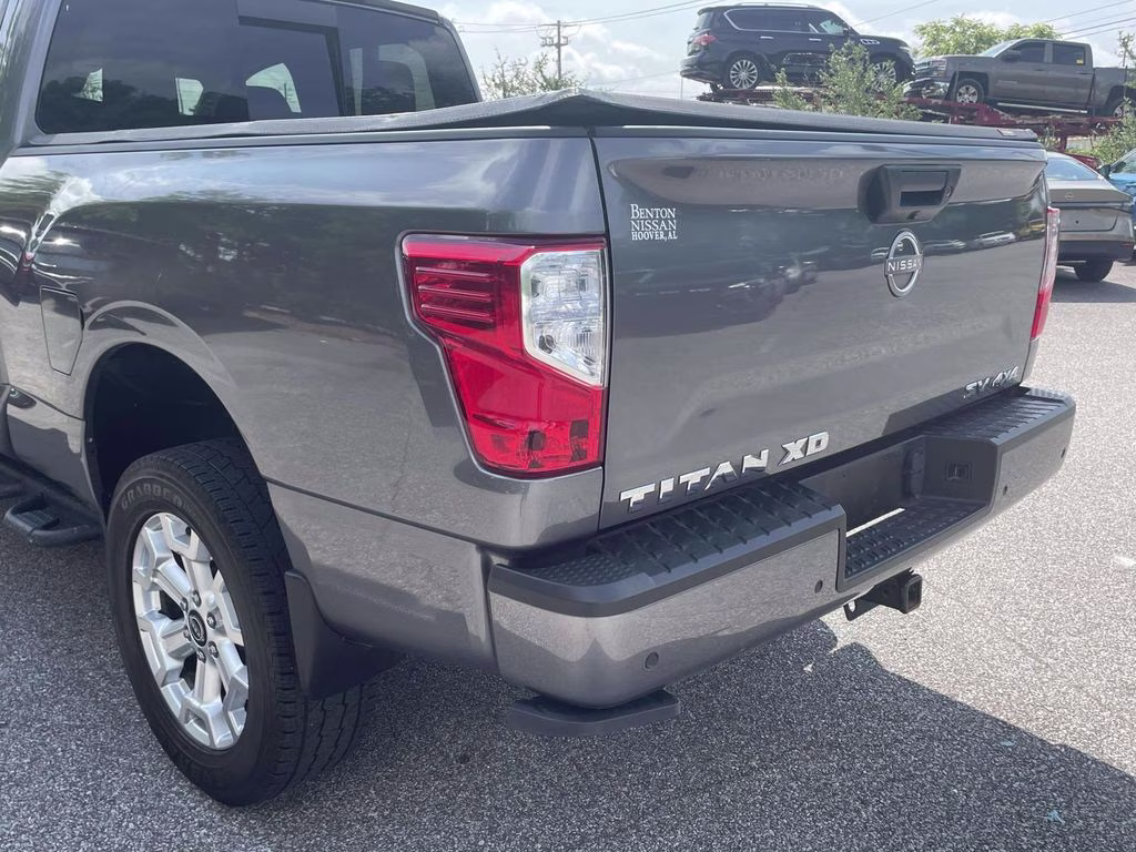 2024 Gun Metallic Nissan Titan XD SV 4X4 Truck