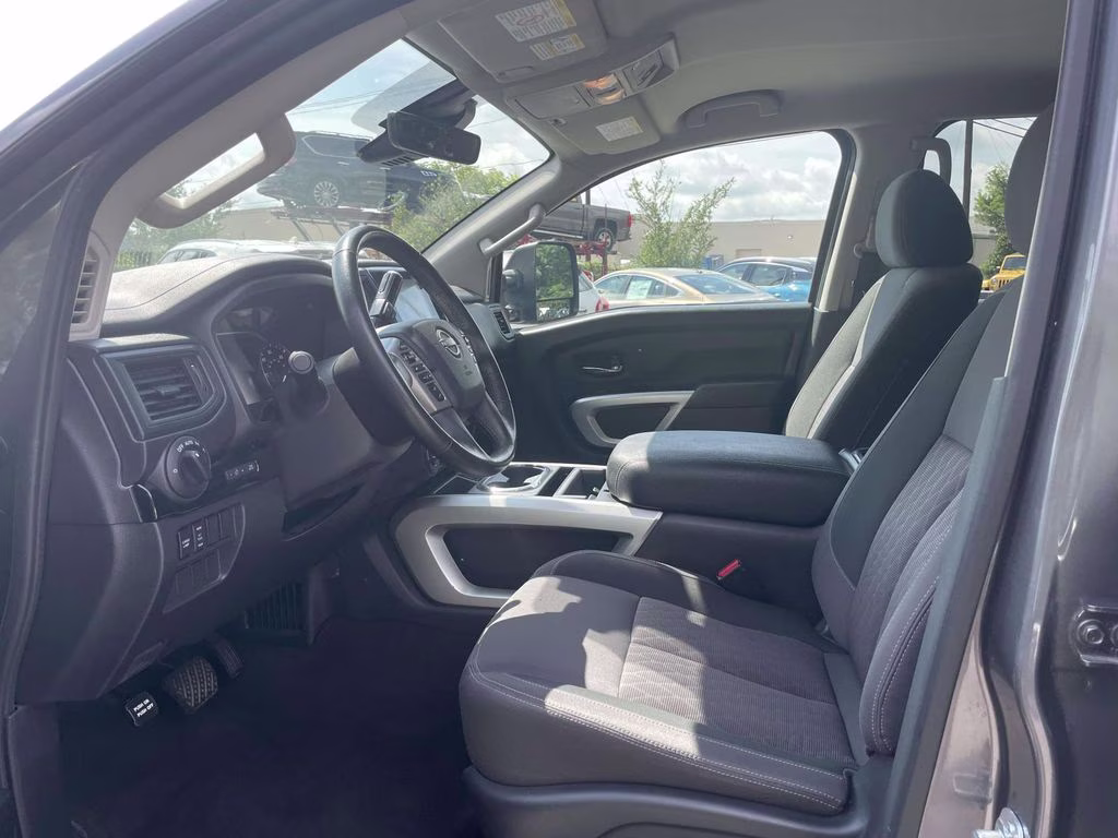 2024 Gun Metallic Nissan Titan XD SV 4X4 Truck