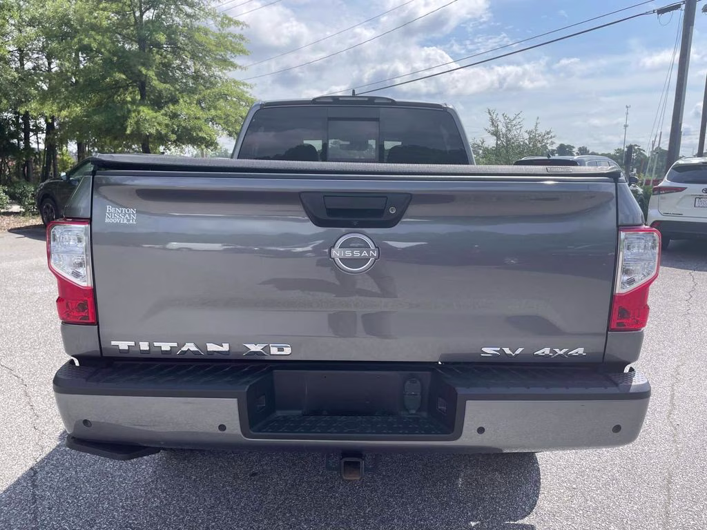 2024 Gun Metallic Nissan Titan XD SV 4X4 Truck