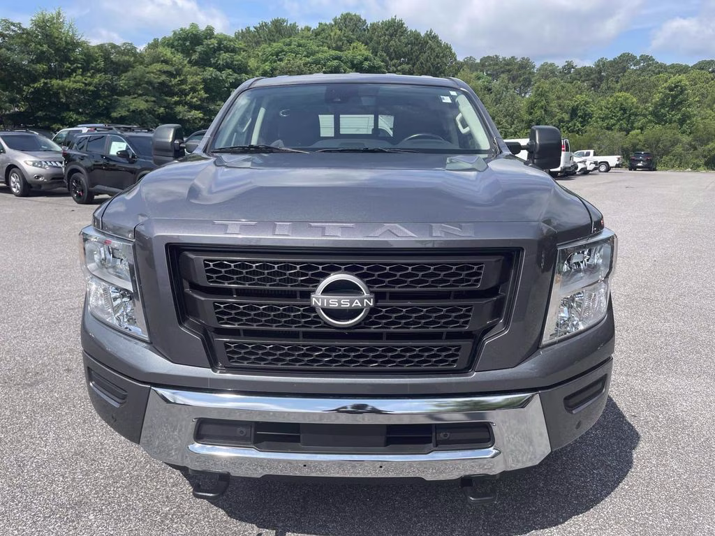 2024 Gun Metallic Nissan Titan XD SV 4X4 Truck