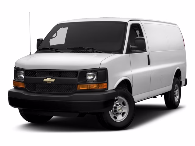 2017 Summit White Chevrolet Express 2500 Work Van RWD Van