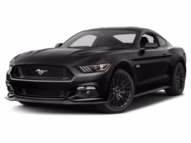 2015 Black Ford Mustang GT RWD Coupe