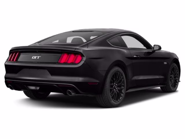 2015 Black Ford Mustang GT RWD Coupe