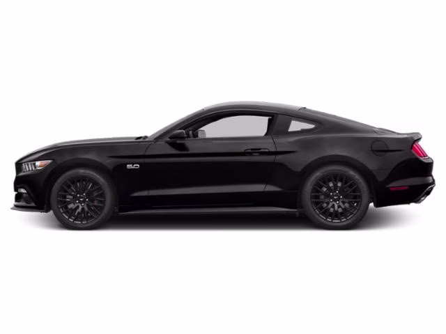 2015 Black Ford Mustang GT RWD Coupe