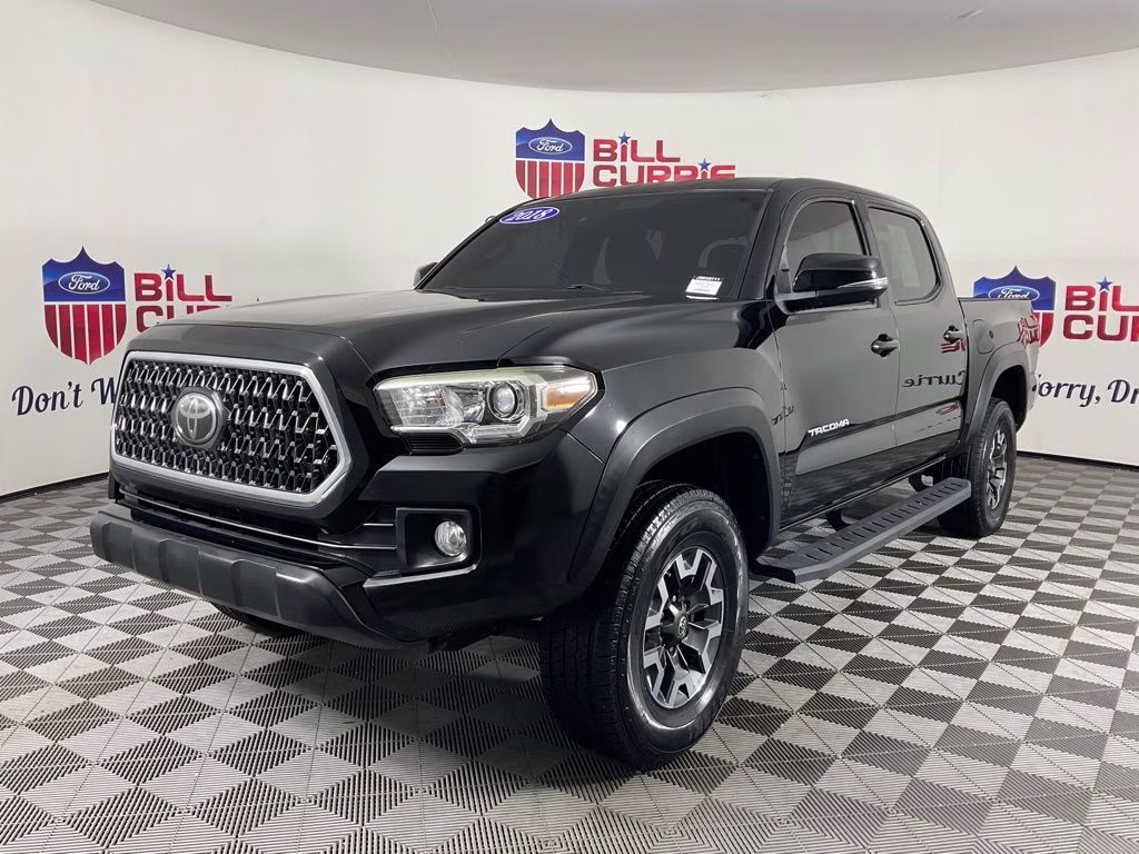2018 Midnight Black Metallic Toyota Tacoma TRD Off-Road RWD Truck