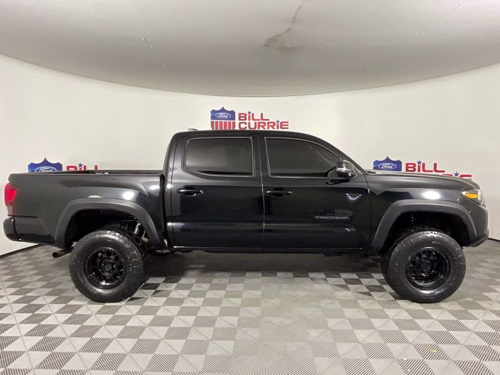 2021 Midnight Black Metallic Toyota Tacoma TRD Off-Road 4X4 Truck