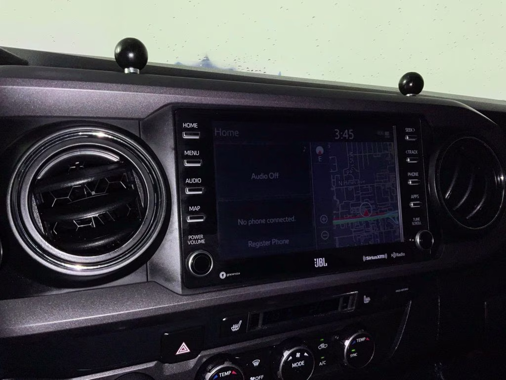 2021 Midnight Black Metallic Toyota Tacoma TRD Off-Road 4X4 Truck