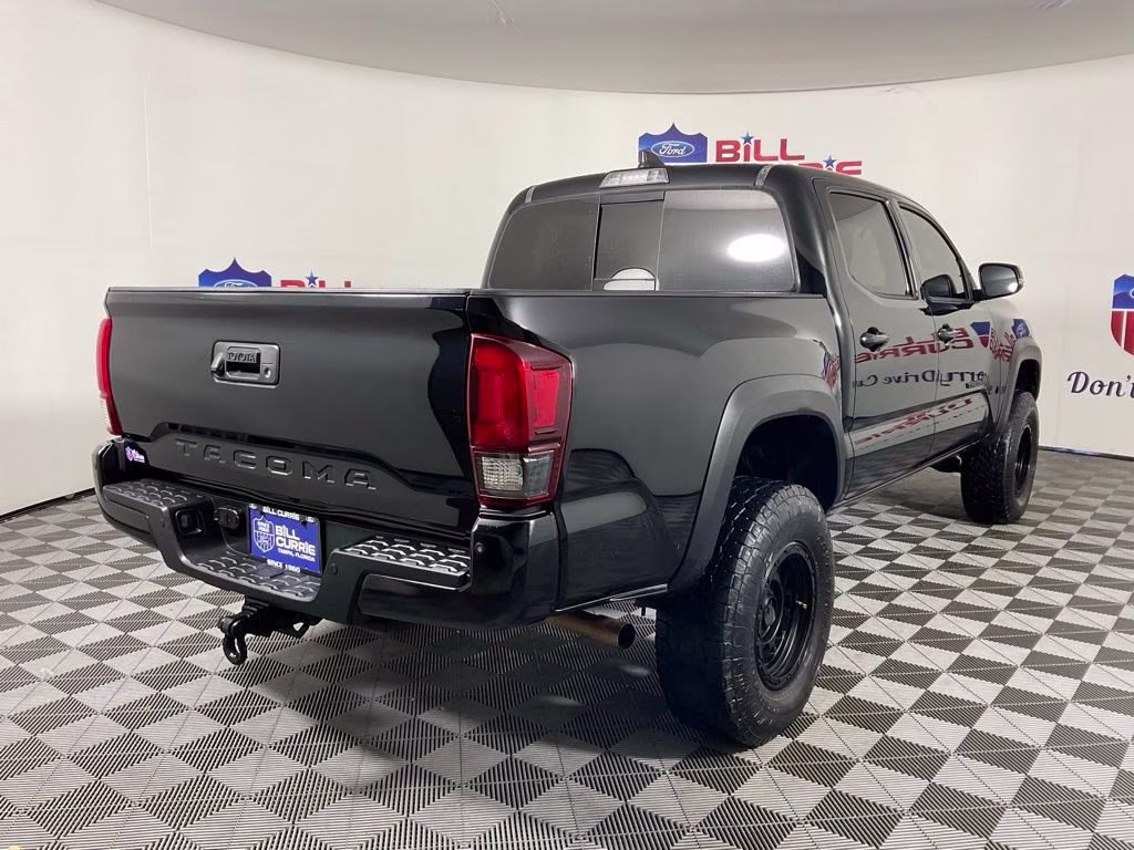 2021 Midnight Black Metallic Toyota Tacoma TRD Off-Road 4X4 Truck