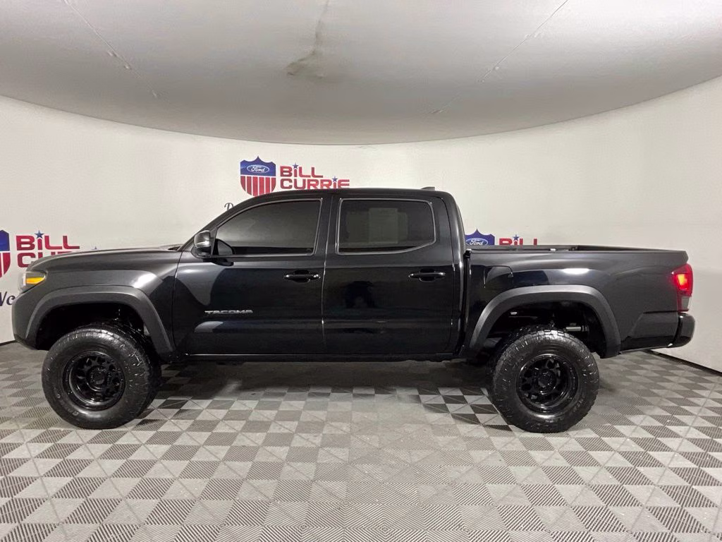2021 Midnight Black Metallic Toyota Tacoma TRD Off-Road 4X4 Truck