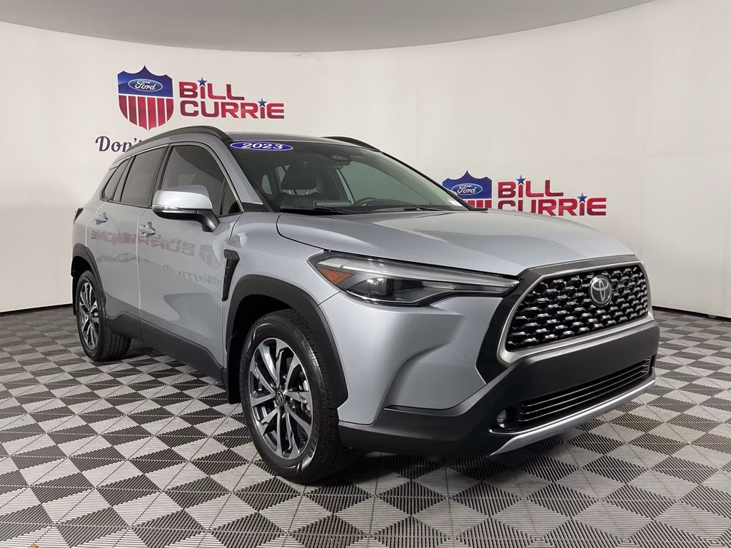 2023 Silver Toyota Corolla Cross XLE FWD SUV