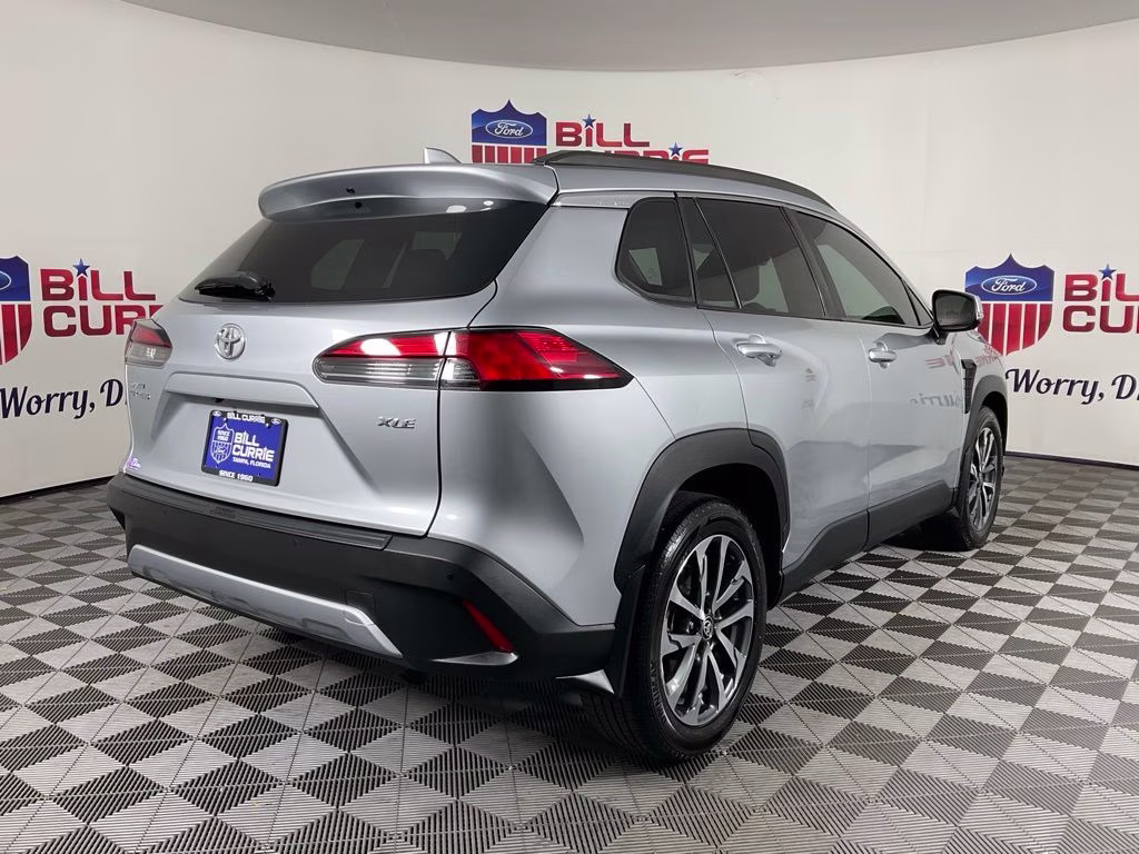 2023 Silver Toyota Corolla Cross XLE FWD SUV