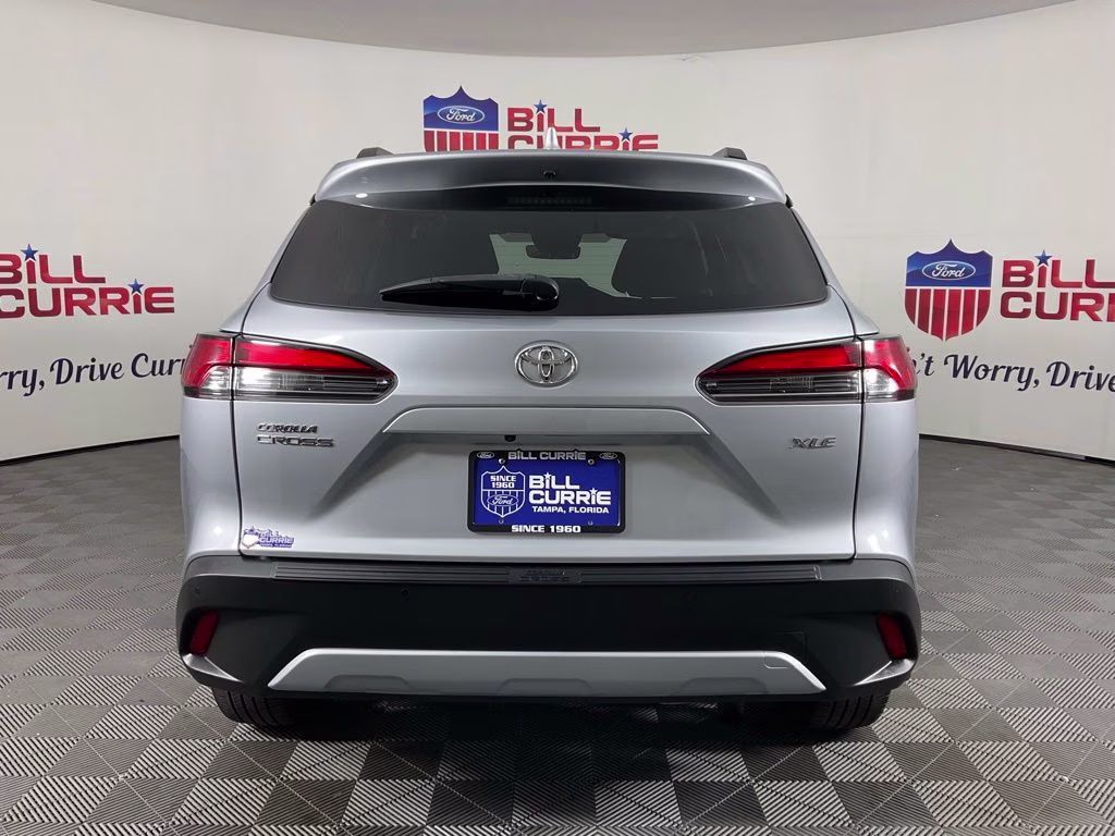 2023 Silver Toyota Corolla Cross XLE FWD SUV
