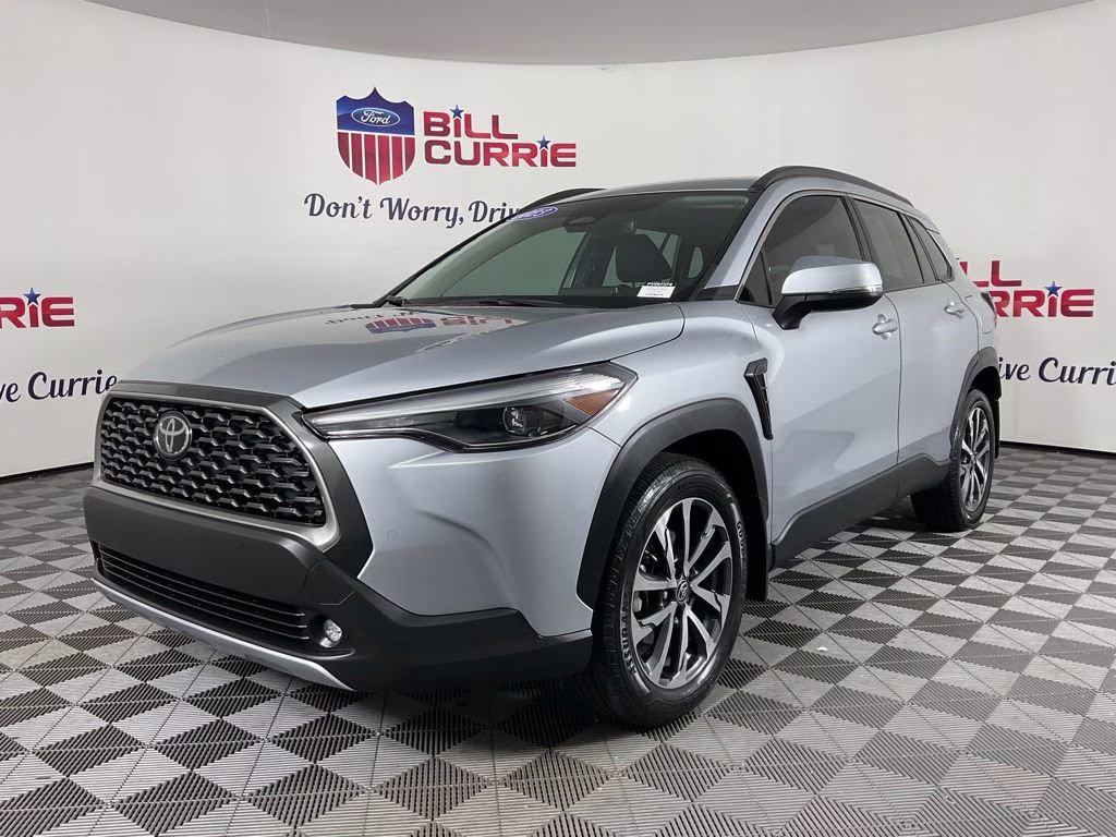 2023 Silver Toyota Corolla Cross XLE FWD SUV