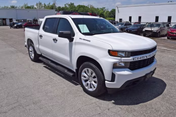 2020 Summit White Chevrolet Silverado 1500 Custom RWD Truck