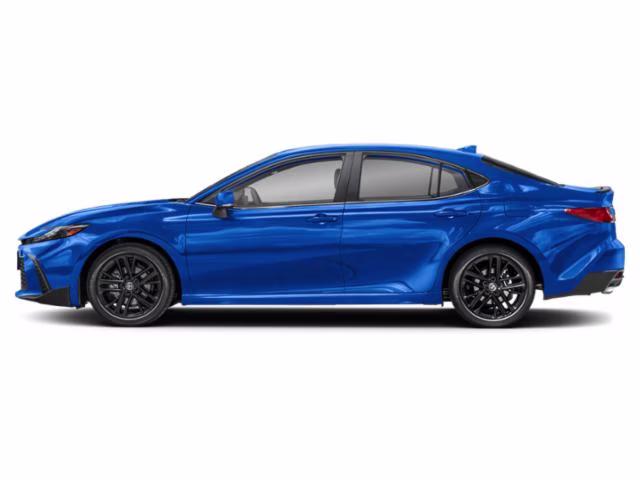 2025 Blue Toyota Camry SE FWD Sedan