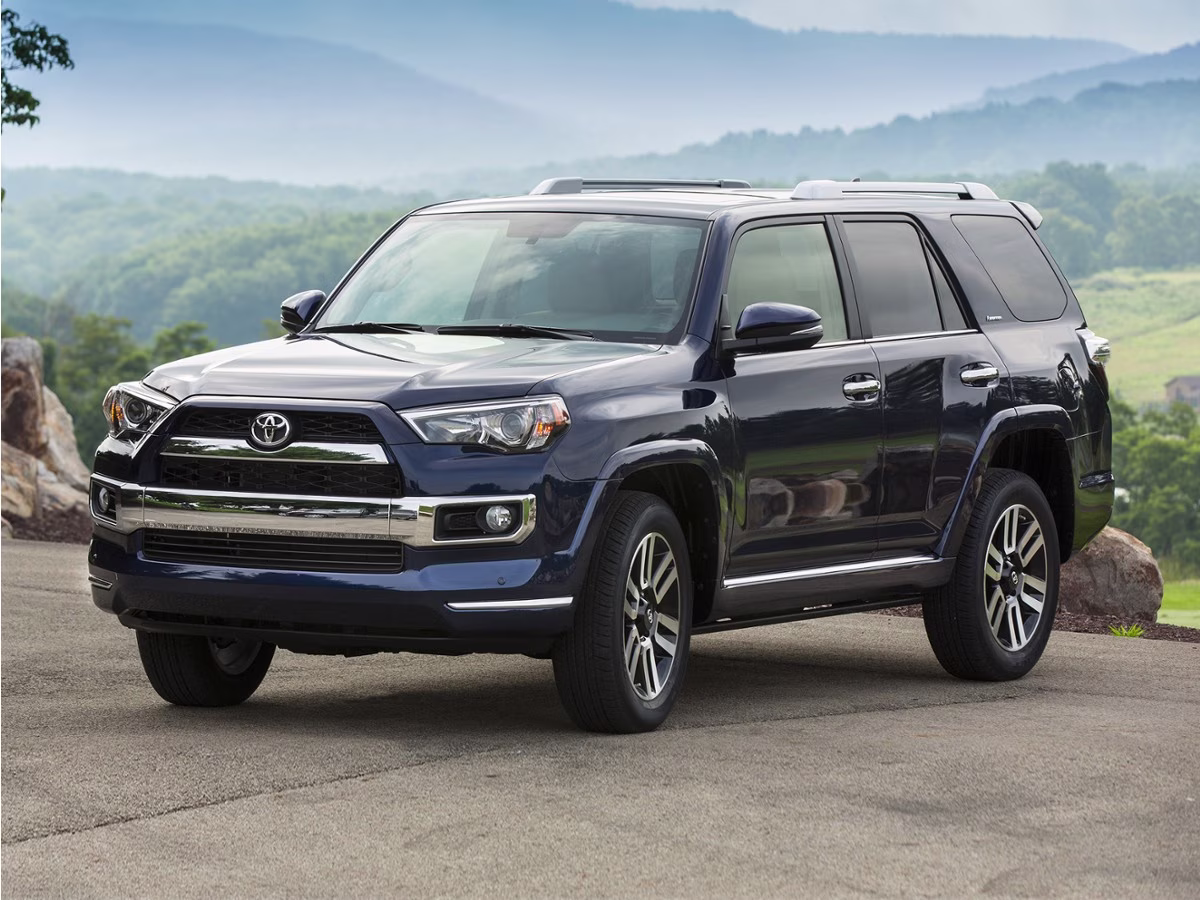 2016 Midnight Black Metallic Toyota 4Runner Limited RWD SUV