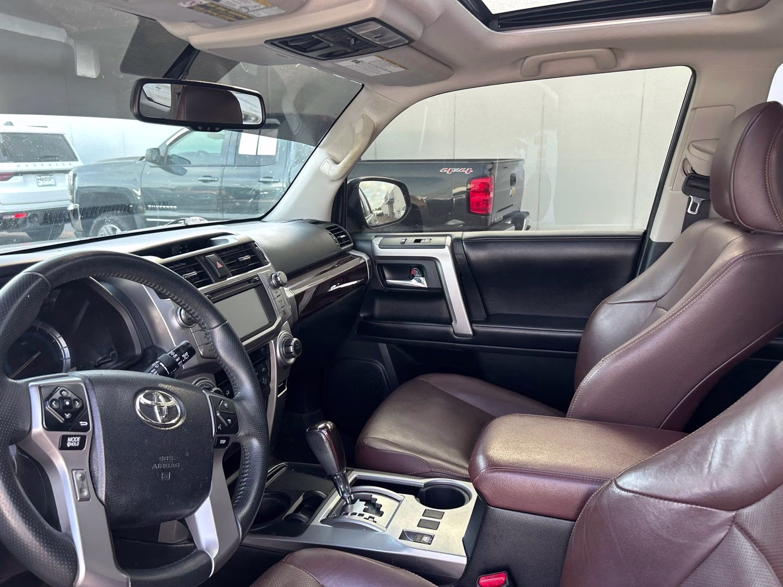 2016 Midnight Black Metallic Toyota 4Runner Limited RWD SUV