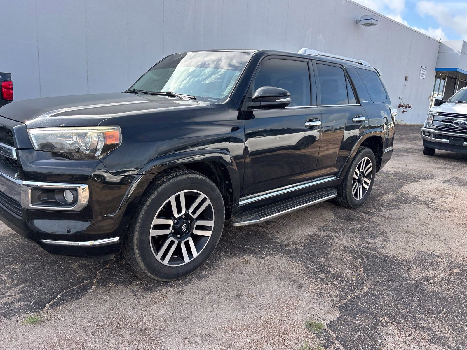 2016 Midnight Black Metallic Toyota 4Runner Limited RWD SUV