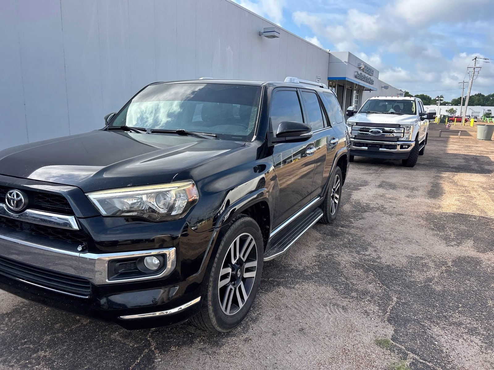 2016 Midnight Black Metallic Toyota 4Runner Limited RWD SUV