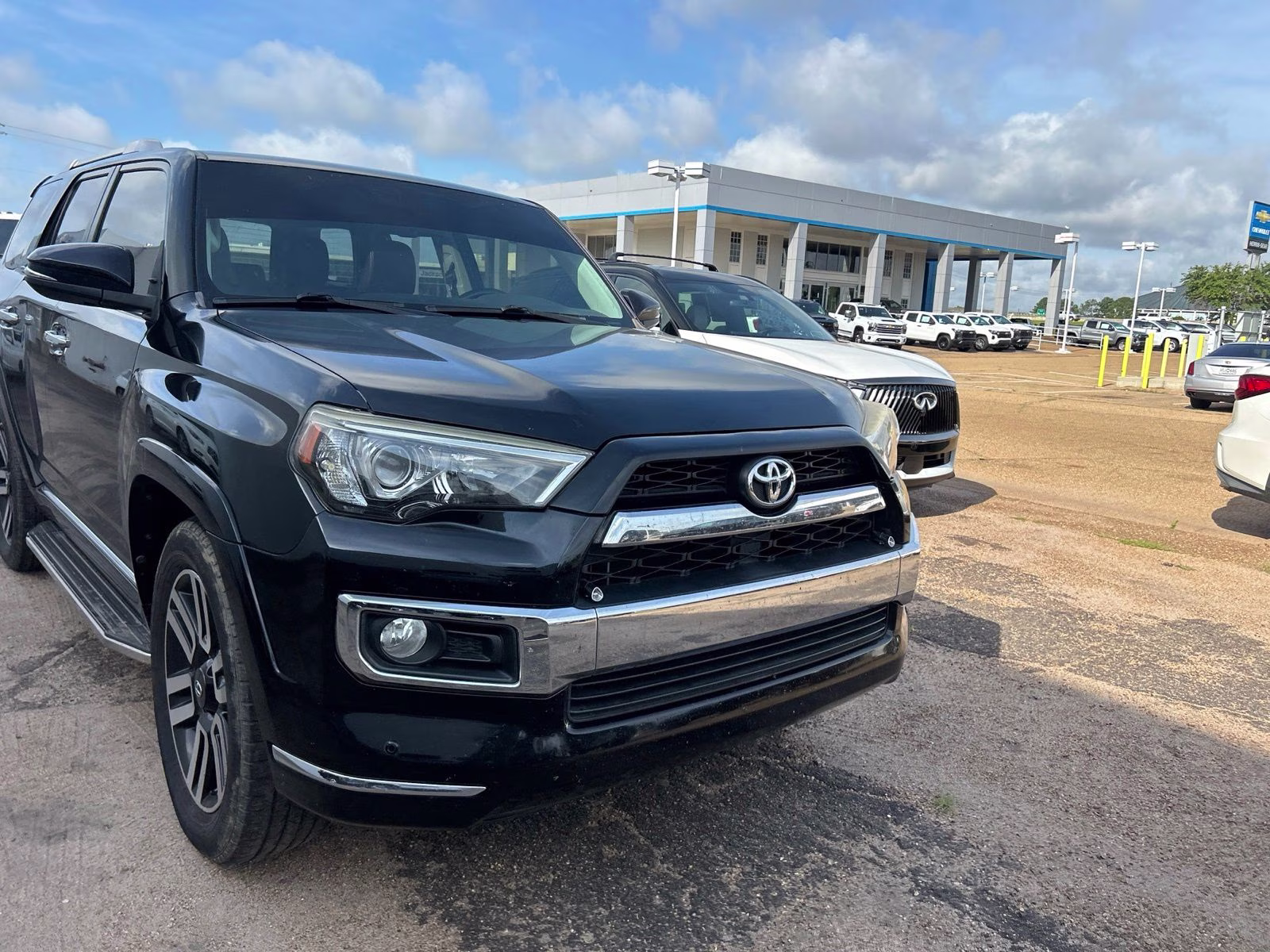 2016 Midnight Black Metallic Toyota 4Runner Limited RWD SUV