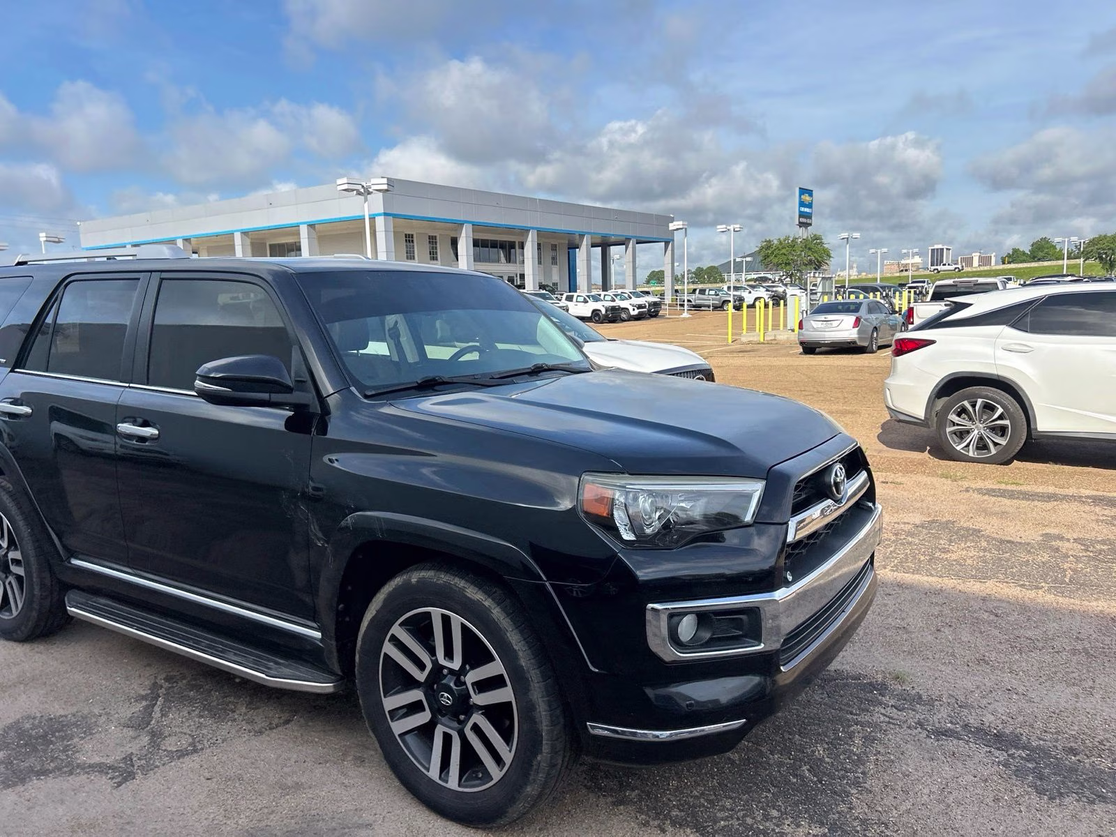2016 Midnight Black Metallic Toyota 4Runner Limited RWD SUV